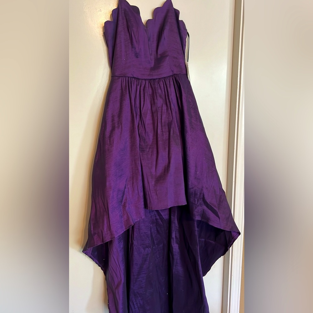Purple dress size 7 and 8 with the original price of $110